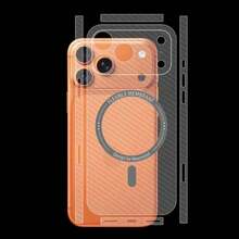 1pc Magnetic Phone Back Film, Compatible With Apple 17/17 Pro/17 Pro Max/Apple Air/Apple 14 Pro/14 Pro Max/Apple 15/15 Pro/15 Pro Max/Apple 16/16 Pro/16 Pro Max, Full Edge Frame Back Film Full Coverage Back Cover Hydrogel Side Protection Film Ultra-Thin Magnetic Back Film Anti-Drop Soft Sticker TPU Back Protection Film - Clear - View 5