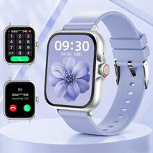 1 buah Jam Tangan Pintar Unisex Layar Sentuh HD dengan Tali Silikon Nyaman, Pelacak Kebugaran, Notifikasi Pesan, Pelacakan Kalori & Jarak, Kontrol Musik, Kamera Jarak Jauh, Kompatibel dengan Smartphone, Jam Tangan Pintar Gaya Olahraga, Hadiah Hari Ayah untuk Pemakaian Sehari-hari - Versi yang ditingkatkan - View 12