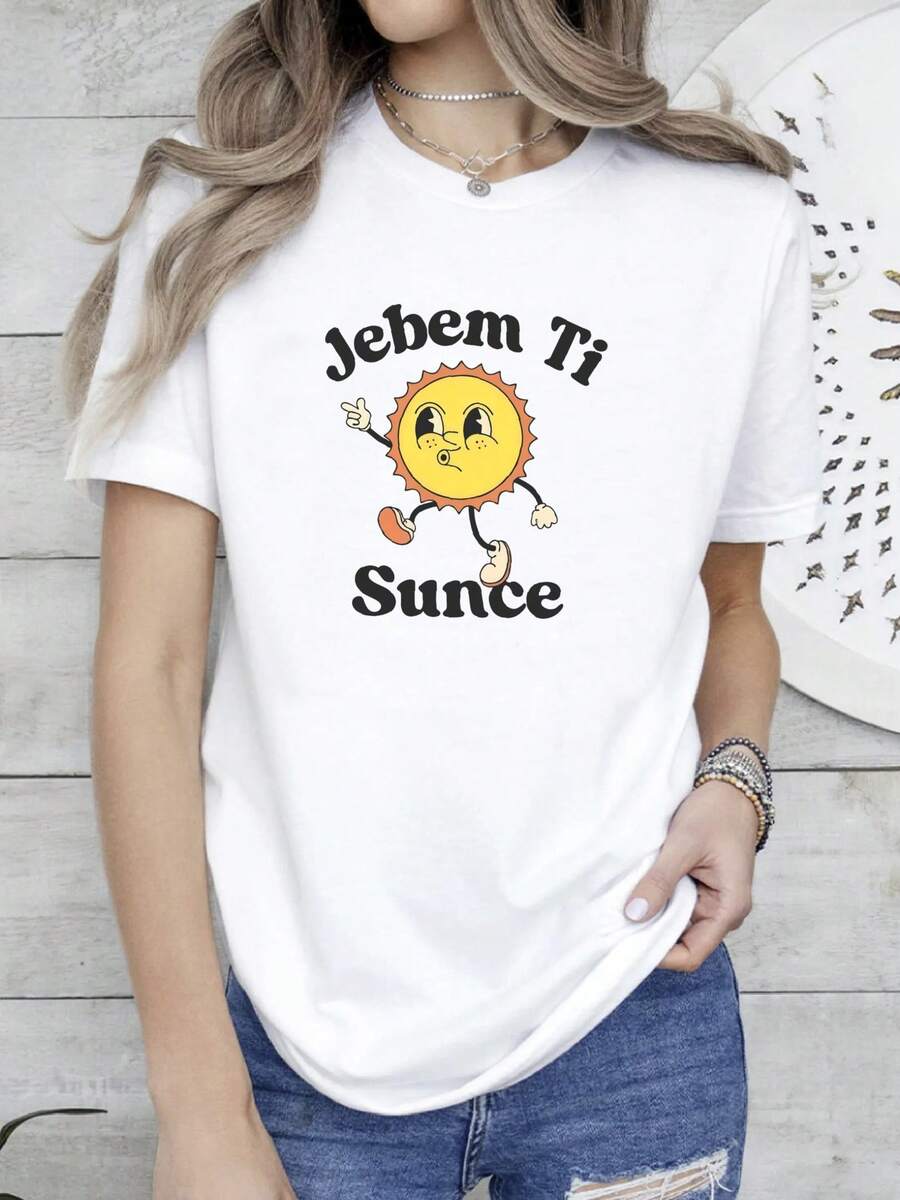 Women T-Shirts - 白色 - 查看 1