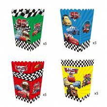 Red Car Gift Box, Car Themed Party Gift Box, Candy And Cookie Box, Party Gift Bag, Party Gift Box, Suitable For Birthday Party Decoration - Party Candy And Popcorn Box - Popcorn Box - View 12