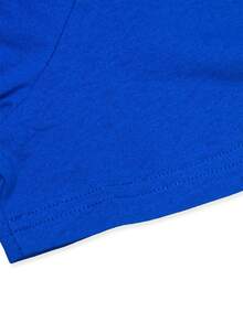 NEW Women's Pure Cotton Printed T-Shirt By Dart Art German Dart Triple Trident, Comfortable, Versatile, Casual, Short Sleeve - Vintage Urban Style, Unisex, Cotton, Short Sleeve - 藍色 - 查看 6