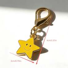 30 Pcs Smiling Star Keychains, Mother's Day Gift, Father's Day Gift, Easter, Thanksgiving Gift, St. Patrick's Day, Back To School Gift, Colleague, Friend Gift, Birthday Gift, Holiday Decoration Essential - View 4