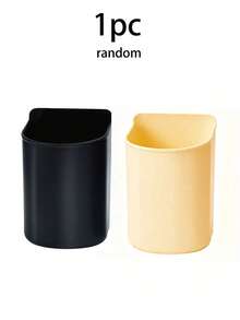 2pcs/Set Multifunctional Car Storage Bucket With Cup Holder And Hook, Suitable For Most Car Models, Can Store Water Bottles, Beverage Bags, Trash Bags And Other Car Storage Items. Also Includes Back Seat Cup Holder. - Multicolor - View 12