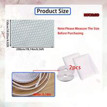 Self-Adhesive Window Screen, Mosquito And Insect Barrier For Windows, Easy Home Installation, Removable, Breathable And Dust-Proof Window Mesh, Mother's Day Gift, Home Decor - A - View 4