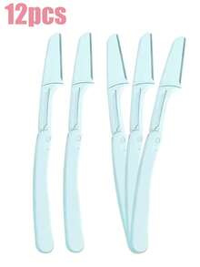 Foldable , Portable Facial Hair Removal Shaver, Eyebrow Trimmer With Precision Blade, Women's Facial Hair Removal Tool, Multi-Color Disposable/Reusable Eyebrow Shaping Razor, Gentle Exfoliating Eyebrow Shaping Facial Grooming Razor - Multicolor - View 20