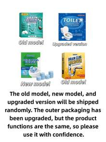 OUHOE Powerful Deep Cleaning Toilet Tablets, Deep Clean Without Scrubbing, 100% Limescale Removal, Toilet Cleaner, Deep Clean Toilet, Touchless Foaming Toilet Powder, Powerful Foaming Stain Remover Powder, Toilet Cleaner, Limescale Remover, (Randomly Sent New Or Old Style) - Mix - View 11