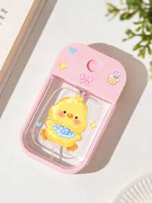 Little Yellow Chick Pattern Transparent Pet Spray Bottle – Suitable For Perfume, Makeup Remover, Toner, And Nail Polish Remover - Multicolor - View 6