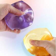 1pc Random Color Cube, Compressible Soft Stress Ball, Stretch And Expand Game, Prizes And Party, Suitable For Adult Party - Multicolor - View 7