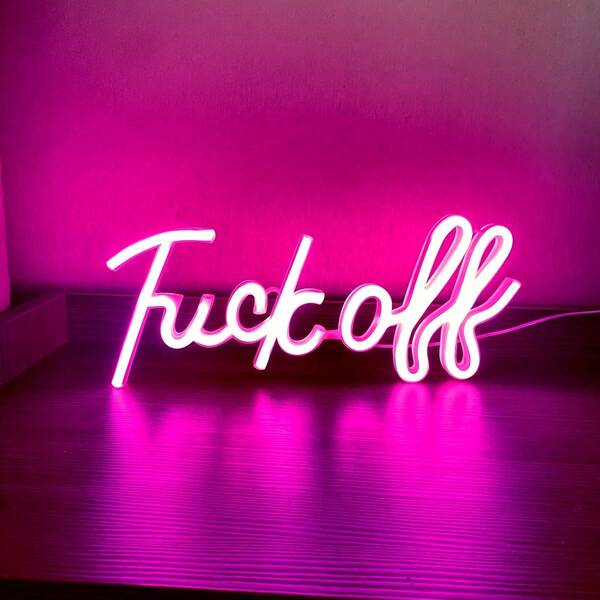 1pc Neon Sign Battery Or USB Powered, Size 35x14.8cm Approx. 13.7x5.8in Desktop And Wall Decor, Men's Game Room Wall Decoration, Suitable For Bedroom, Bar, Birthday Party, Proposal, Wedding, Anniversary, Graduation, Valentine's Day, Mother's Day, Children's Day, Christmas And Other Holiday And Party Decorations