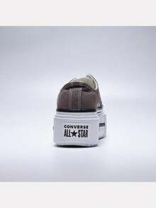 Converse Unisex Chuck Taylor SEASONAL Canvas Low-Top Sneakers A20562C - Beige - View 4
