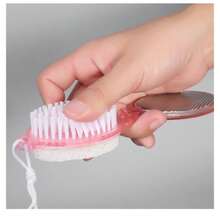 Random Color 4-In-1 Foot Pumice Stone Practical Foot Dead Skin Remover Multi-Function Foot Cleaning Brush Foot Care Tool - Multicolor - View 4