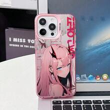 24h Versand aus DE/FR/ES – Japanischer Manga Sci-Fi Mecha Battle Girl 02 DARLINGS Modernes japanisches koreanisches Cartoon farbiges silbernes hartes mattes stoßfestes und stoßsicheres Gehäuse für iPhone 17 16 15 14 13 12 11 Pro Pro Max Plus & Galaxy S21 S22 S23 S24 S25 S26 Ultra & 13 14 15 Pro Ultra, besonderes Geschenk für Anime-Enthusiasten, Mecha-Fans, Sammler, Modefans, Geschenkfreunde, Geschenkfreunde - 1 Stück Bildfarbe - Übersicht 2