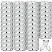 100pcs Key Rings, Alloy Key Chain Rings, Detachable Key Rings Bulk For Keychains And Crafts, Suitable For DIY, Daily Use - A - View 1