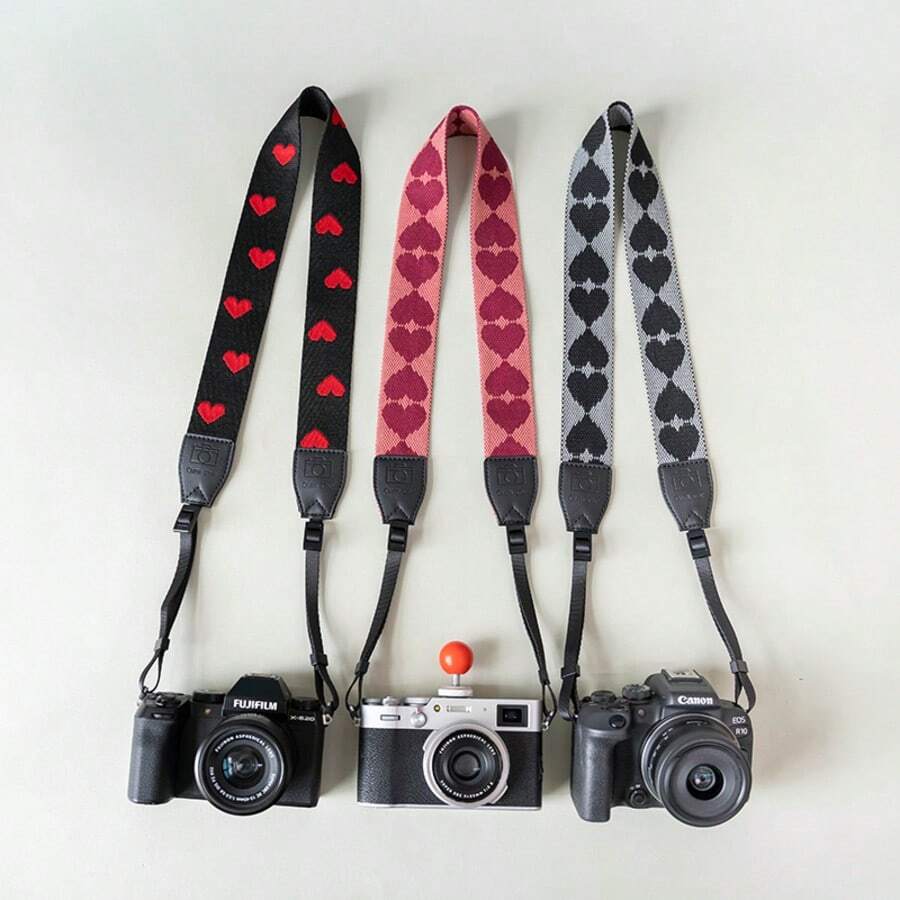 Universal Camera Shoulder Strap For R50 R100 ZVE10II A7C2 XE5 XT30III XT50 XS20 Z30 Z50 ZFC DSLR Mirrorless Digital Camera Strap Pressure-Relieving Soft Breathable Cross Shoulder Neck Hanging Wear