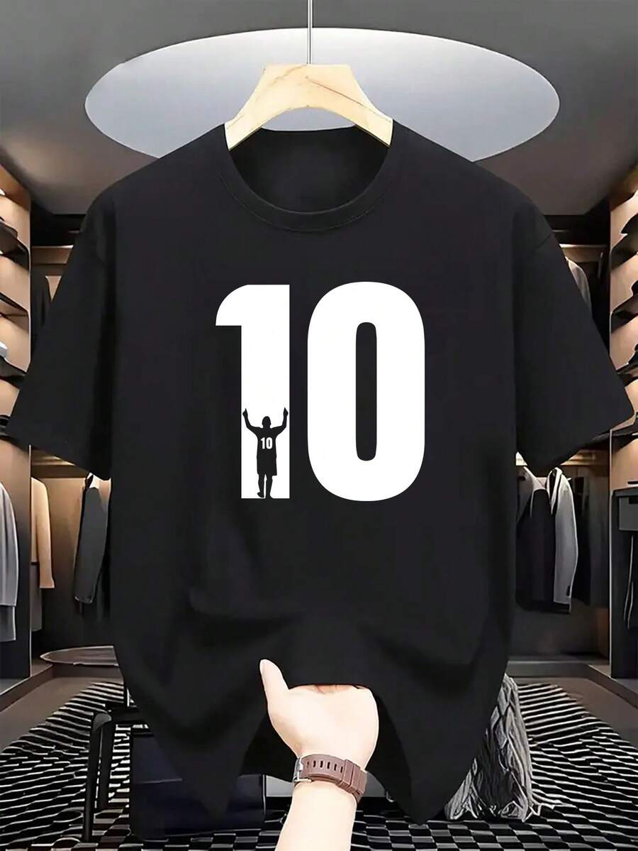 Men Outdoor Tees & Tanks - Black - View 1