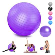 Anti-Burst Yoga Ball, 65/75/85cm, Suitable For Fitness Stability Training, Home Workout, Office Relaxation, - A - View 20