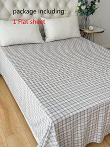 1 pieza Sábana de estilo bohemio 100% poliéster, textura de burbujas arrugadas, patrón plisado en relieve, unicolor ligero, decoración de dormitorio cómoda y transpirable - Multicolor - Ver 5