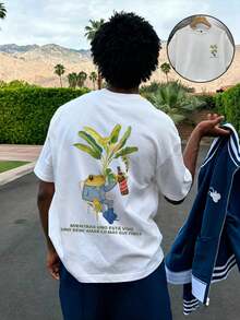 Men T-Shirts - 白色-10 - 查看 2