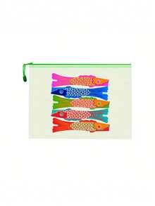 Waterproof Beach Makeup Bag, Colorful Fish Pattern, Ocean Theme Large Capacity Transparent Cosmetic Bag, Nylon Zipper, Lightweight Sun Protection Storage Bag, Portable Travel Organizer, Multi-Functional Storage Bag, Suitable For Swimming, Beach, Diving, Daily Use - Multicolor - View 14