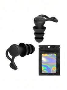 3 Pairs Of Earplugs (Includes Matching Storage Bag) - Multicolor - View 11