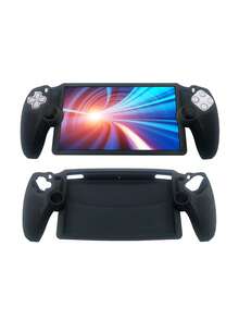 Compatible con PlayStation Portal Remote Play, anti-caídas, anti-polvo, anti-rayones, anti-deslizante, anti-sudor, diseño de textura anti-deslizante en la parte delantera y trasera del controlador que mejora la sensación y experiencia de operación de juego, accesorio de juego práctico - Ver 16