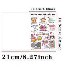 1PC-Happy Anniversary Greeting Card With Envelope, Funny Anniversary Card For Husband/Boyfriend, Creative Wedding Anniversary Gift Card For Men - A - View 2