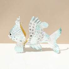SIQIZHOU 1pc Enamel Jewelry Box Clownfish Home Decor. Valentine's Day, Birthday Gift - Multicolor - View 2