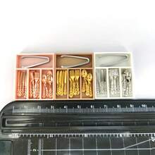 1:12 Scale Miniature Set, Knife Fork Spoon + Mini Storage Box Combination Model Ornament, Miniature Restaurant Decor, Kitchen Tableware, Cafe Arrangement, For Dollhouse Decoration, Kitchen Scene And DIY Miniature Landscape - Multicolor - View 6