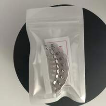 THATBOY 2件組 18K鍍金 8齒亮面牙套裝飾齒飾 - 彩色 - 查看 13