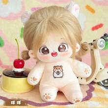 20cm Kawaii Cotton Plush Doll, Idol Plush Star Figure, Twelve Constellations Doll For Girls, Wearable Clothes, Dress Up Gift - 4 - 查看 10