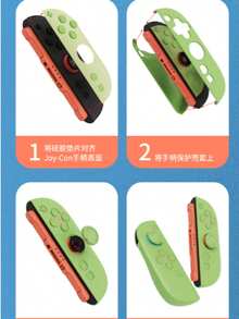 Kompatibel dengan Kontroler Joy-Con Switch2, Bantalan Silikon Tombol NS2 Anti-Selip Anti-Debu, Bantalan Karet Lembut, Aksesori Multi-Warna - View 6