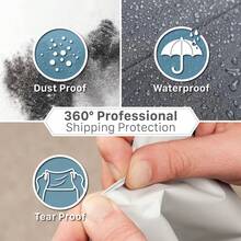 Fosmon 24" X 24", Large Self-Seal Tear-Proof Polyethylene Mailers - 9 25 50 100 200 Pack - Square - View 2