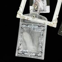 1pc Gothic Style Glitter Double-Sided Card Holder, Semi-Transparent Idol Photo Card Display, K-Pop Album Card Storage, Bag Charm, Concert Support Item, 4 Card Slots, YOUCHENGYOUPIN, PU Material, Suitable For 3-3.5 Inch Photo Cards, 3 Inch Mini Cards, Trading Cards, Anime Cards, Student IDs, Bus Cards, Access Cards, Etc., Can Be Used For Keychains, Bag Charms, Etc. - Card Holder - View 7
