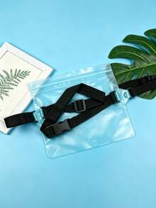 1pc Waterproof Waist Bag, Phone Pouch, Passport And Wallet Waterproof Bag, Suitable For Beach, Boating, Sports, Floating, Waterproof Swimming Bag, Sealed Floating Diving Waist Bag, Waterproof Phone Case, Dry Shoulder Bag, Beach Essential, Waterproof Bag, Suitable For Rafting, Beach, Swimming, Boating, Kayaking, Hiking - Multicolor - View 15