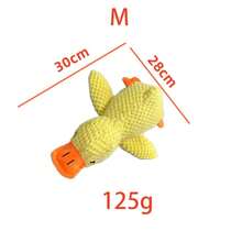 2Pcs Duck-Shaped Plush Dog Toy, Interactive Squeaky Chew Toy For Puppies And Small Medium Dogs, Bite Training, Enrichment And Boredom Relief - Multicolor - View 18