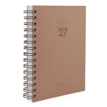 iscool 2026 Solid Colors Hardcover Agenda - Cappuccino - View 11
