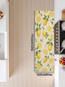 1 pieza Alfombra larga de limón, adecuada para baño, cocina, exterior, pasillo, dormitorio, sala de estar, lavable a máquina fácil de limpiar, alfombra de entrada antideslizante, accesorio decorativo de alfombra para dormitorio - Multicolor - Ver 15