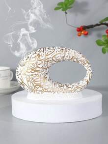 Brûleur d'encens en résine de style architectural exquis, double fonction comme brûleur d'encens et décoration d'intérieur. Convient pour la chambre, le salon, le bureau, le studio de yoga et les fêtes, créant une atmosphère élégante. Cadeau idéal pour les vacances, la rentrée scolaire, la saison des diplômes et les femmes. - Multicolore - Voir 6