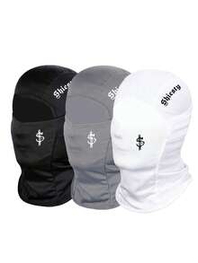 2pcs/3pcs Unisex Skull Funny Face Mask, Balaclava Hat, Riding Face Mask Neck Gaiter, Suitable For Daily Riding, Party, Outdoor Activities, All Seasons - Style H - View 14