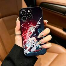 Funda para teléfono Soul Maka Albarn Eater, moderna y elegante, protectora, adecuada para iPhone 17 16 15 14 13 12 11 Pro Max Plus XS, negra, suave y anti-caídas. - z3 - Ver 5