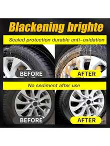 KineShineX Car Interior Polishing Paste, Car Leather Seat & Dashboard Control Panel Polishing Repair Cream, Scratch Repair Wax, Tire Shine Agent, Car Accessories, Comes With Car Cleaning Sponge - Multicolor - View 7