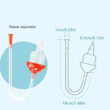 1 Set 1pc Nasal Aspirator With Nozzle Tube, Nose Cleaning Tool - View 3