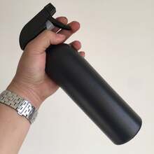 300ml/專業可重複填充噴霧瓶－沙龍級耐用噴霧器，適用於髮型設計、居家清潔與園藝植物 | 防漏可調式噴嘴（3種噴霧模式）耐用不透明可重複填充可重複使用空噴霧器，適用於居家園藝植物與廚房 - 黑色 - 查看 2