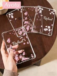 Ayotu Custom Sakura Pattern & Name Transparent Kindle Protective Case, Suitable For All-New Kindle Paperwhite 12th Generation (2024 Model, 7 Inch, Thin & Scratch-Resistant Silicone Back Cover Compatible With 6" All-New Kindle (11th Generation-2024/2022 Release, Compatible With Clara Colour, Clara Bw 6 Inch, Libra Colour 7 Inch - Multicolor - View 4