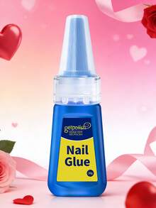 20g Super Strong Nail Glue For Acrylic Nails,Nail Tips, Press On Nails,Fake Nails, Salon Quality Brush On Nail Glue Easy Application Long-Lasting False Nail Glue - 20g - 查看 7