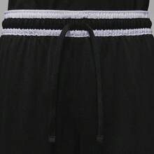 Nike Jordan Dri-FIT Diamond 男士籃球短褲時尚舒適百搭速乾透氣五分休閒短褲黑色 - 黑色 - 查看 4