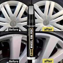 JB-XPCS Universal Alloy Wheel Repair Pen, Suitable For Silver Wheels, Black Wheels, Car Wheel Scratch And Curb Damage Repair Paint Set, Includes YT169 Repair Pen - Wheel Repair - View 5