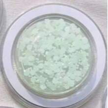 可愛馬卡龍色亮片磁吸式可折疊手機支架，輕巧 Magsafe 可調節傾斜桌面手機架 - 淺綠色亮片 - 查看 3