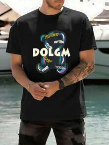 Herren-T-Shirt Mit B?RenprI Nt, L?Ssig, SomM E R, Streetwear, Hip-Hop, Atmungsaktiv, EI Nzigartiger GrafikprI Nt - 黑色 - 查看 1