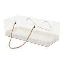 60pcs Clear Cake Boxes For Bakery Rectangular Cupcake Box Small Packaging Boxes - 1 - View 9
